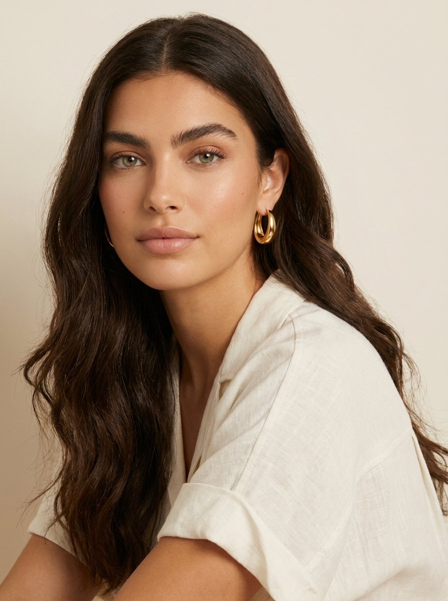 Gold Hoop Earrings
