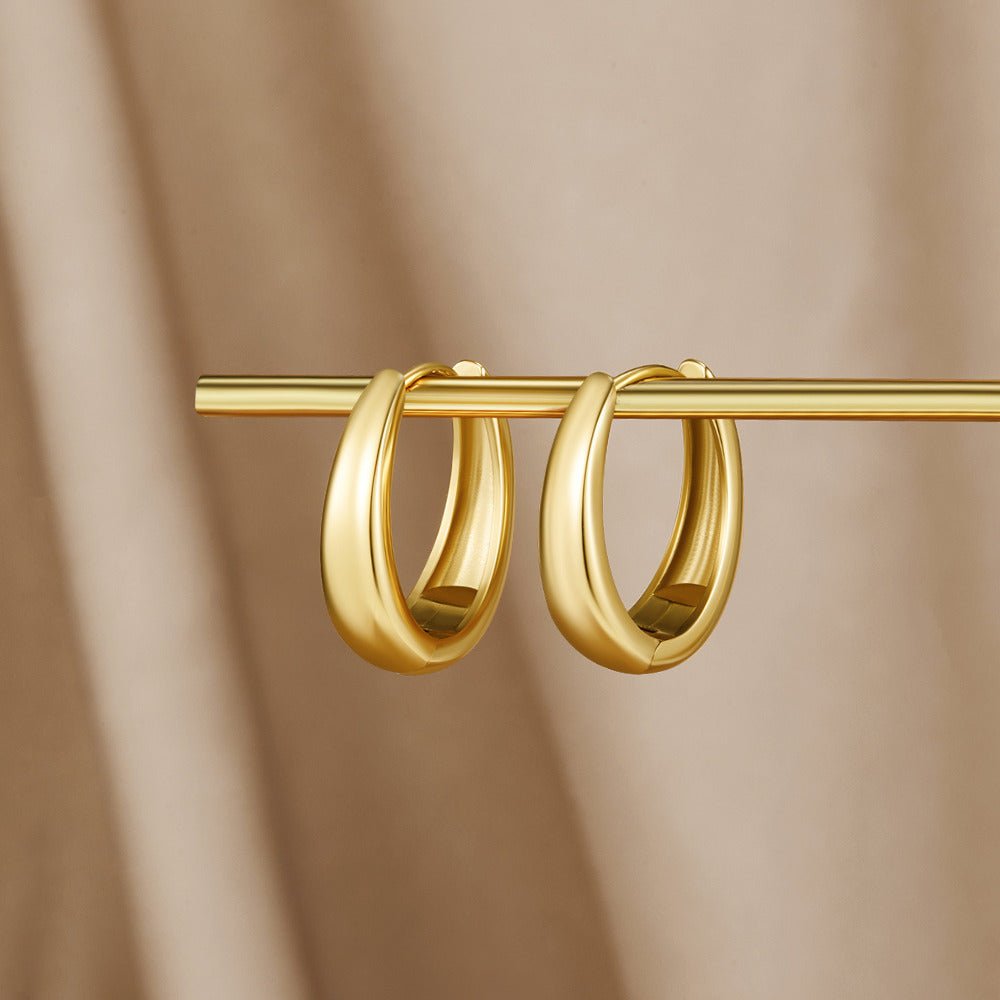 Gold Hoop Earrings