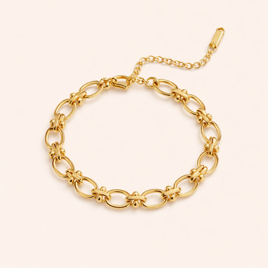 Gold Link Bracelet
