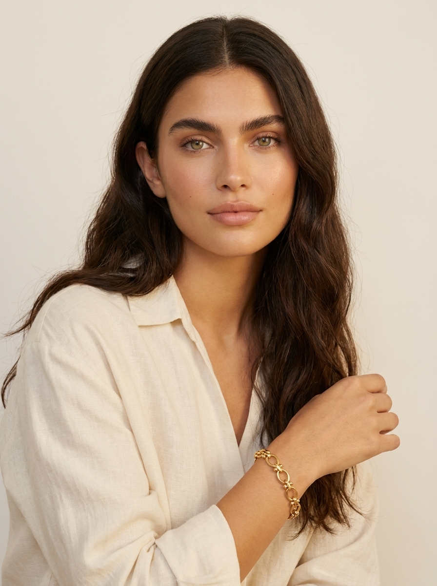 Gold Link Bracelet