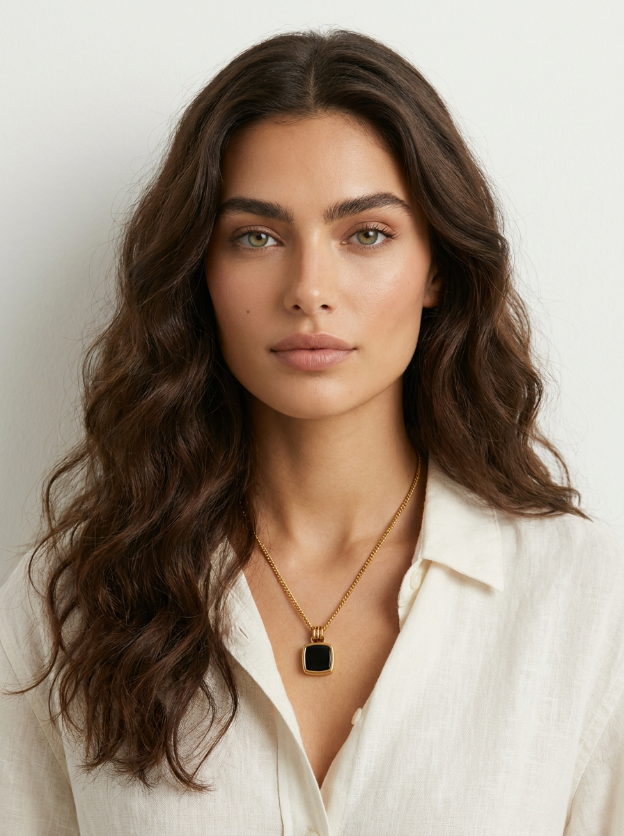Gold Star Hoop Earrings