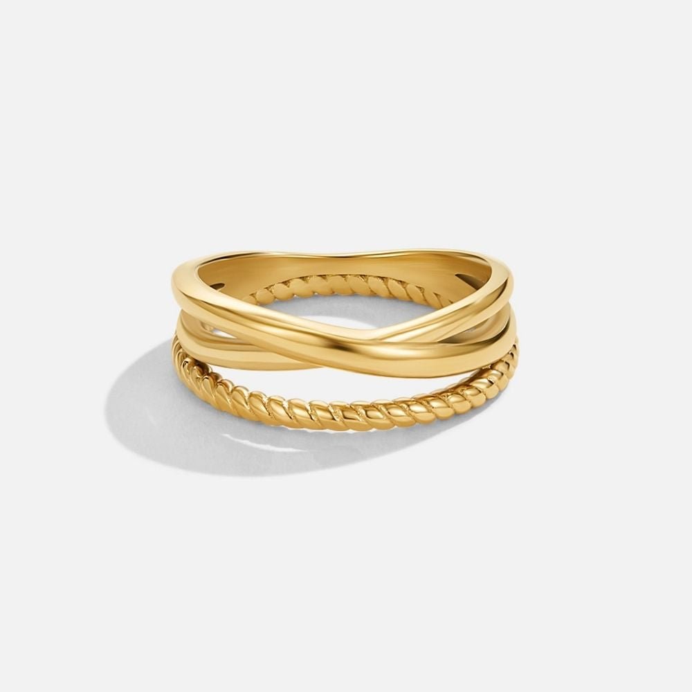 Layered Twisted Ring