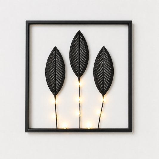 Lumen Leaf LED Frame Lamp with Color-Changing Light