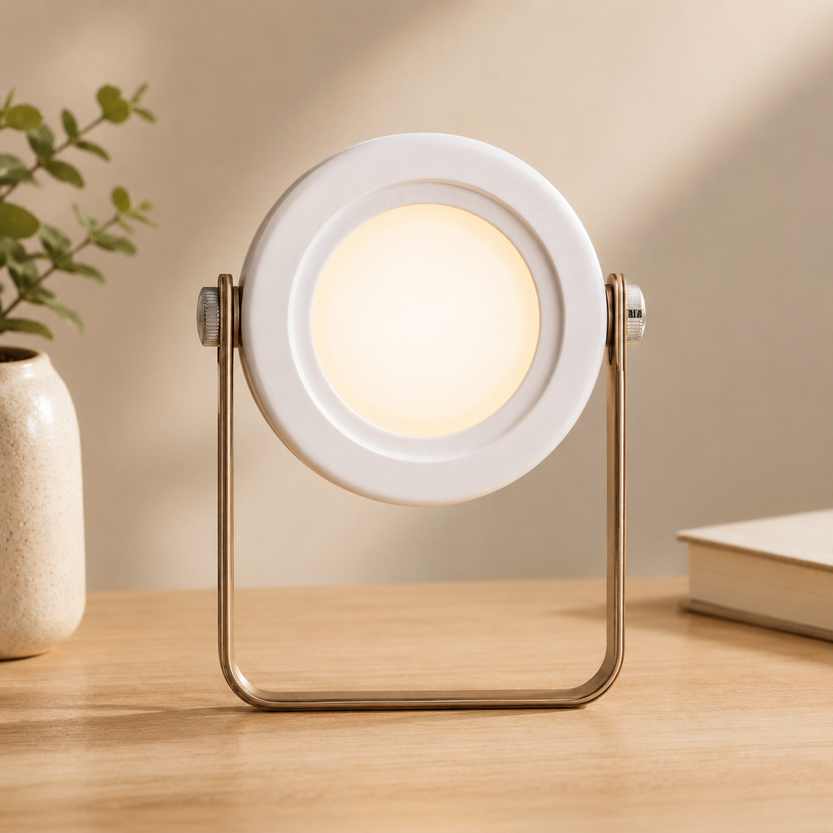 LumiTouch – Dimmable LED Lantern with USB Charging