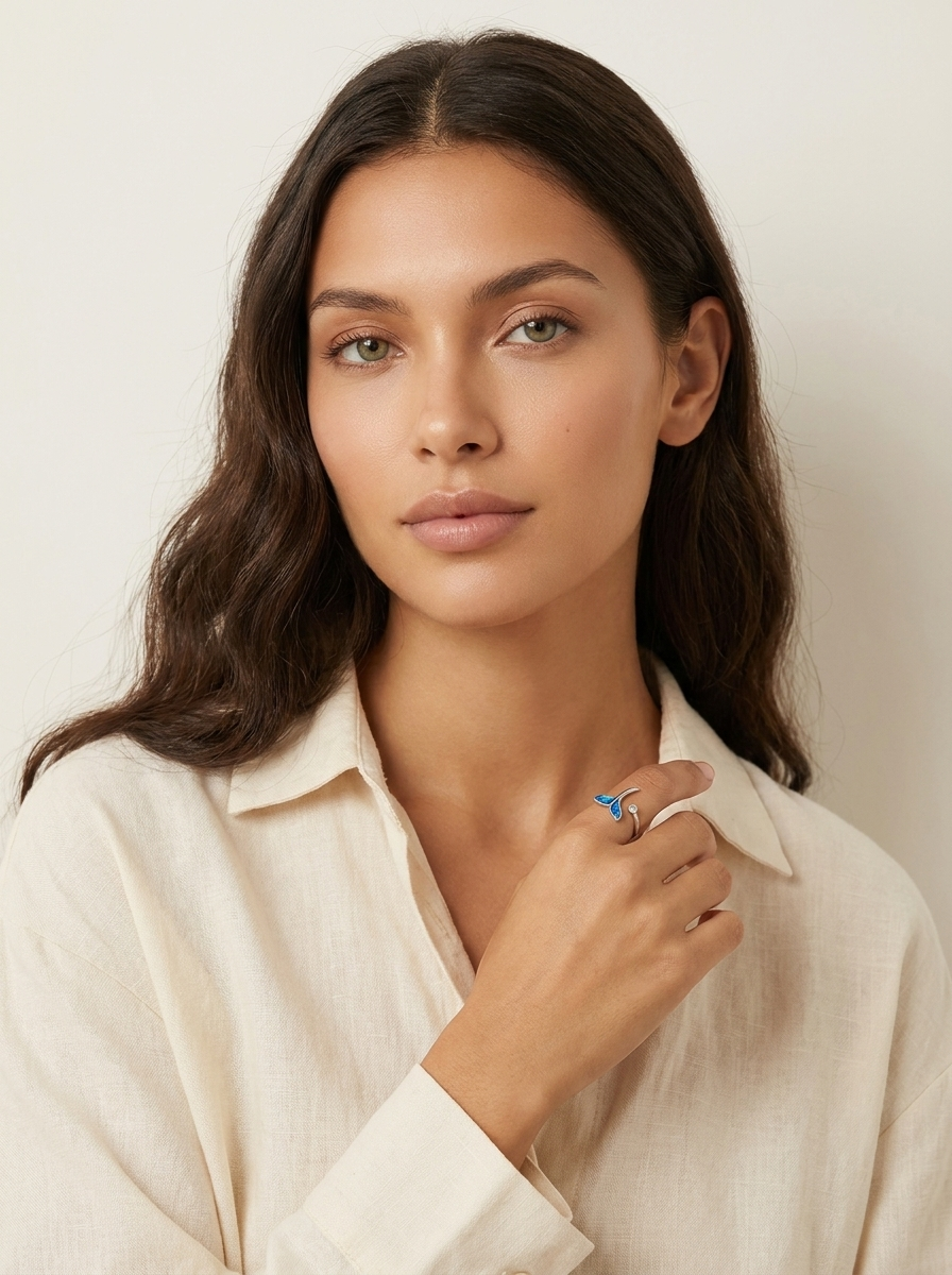 Mermaid Tail Open Ring