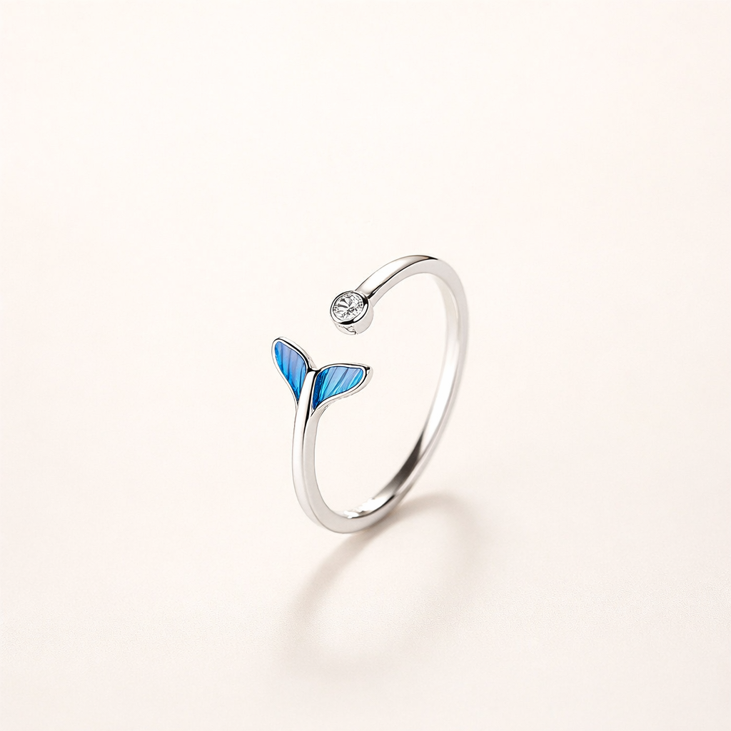 Mermaid Tail Open Ring