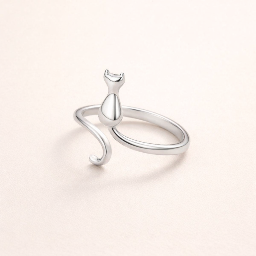 Minimalist Cat Tail Ring