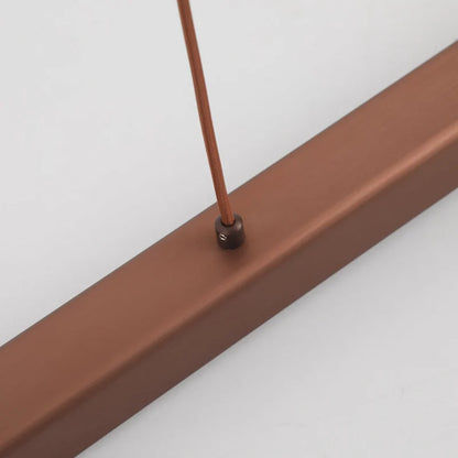 Modern Linear LED Pendant Light Dimmable  –  For Dining Table