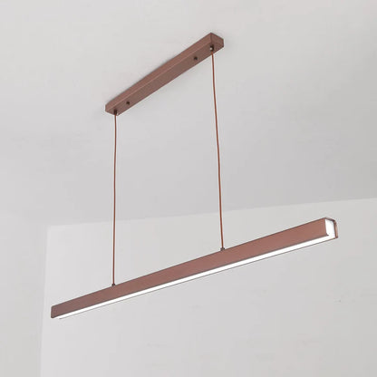 Modern Linear LED Pendant Light Dimmable  –  For Dining Table