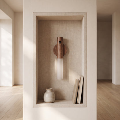 Motion Sensor Light – Wireless Rechargeable LED Wood Light