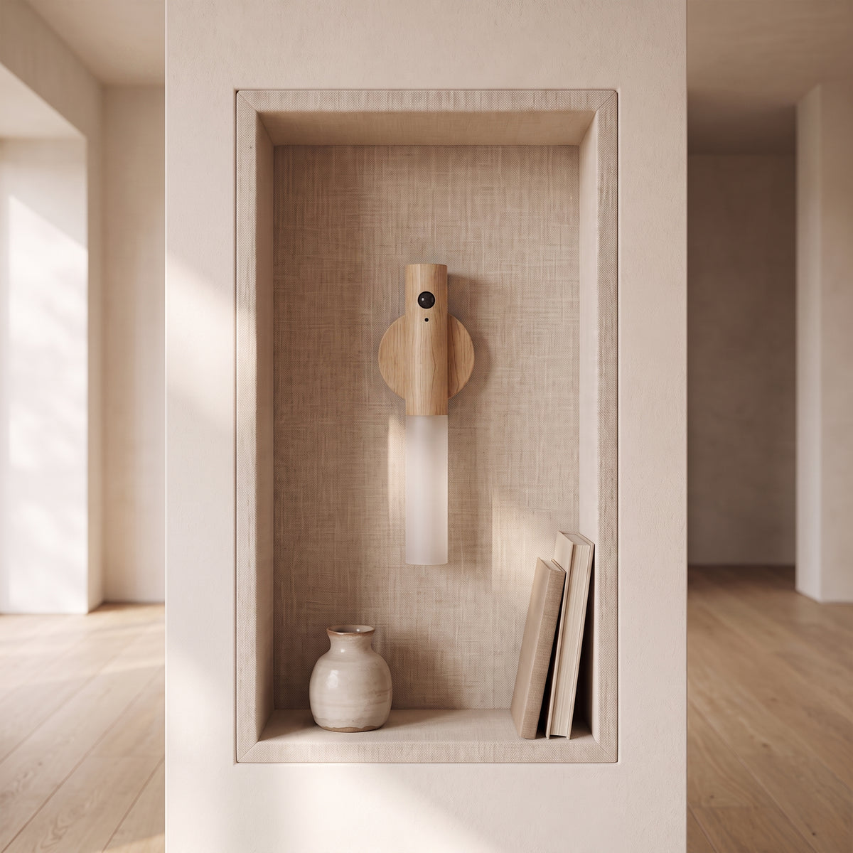 Motion Sensor Light – Wireless Rechargeable LED Wood Light
