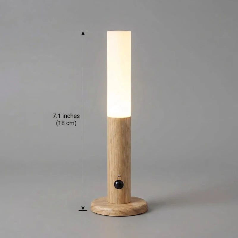 Motion Sensor Light – Wireless Rechargeable LED Wood Light