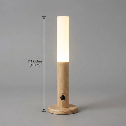 Motion Sensor Light – Wireless Rechargeable LED Wood Light
