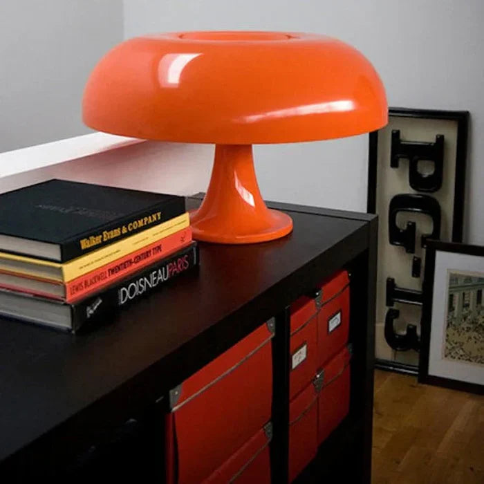MushGlow – Retro Dimmable LED Mushroom Table Lamp – Warm White Bedside Light
