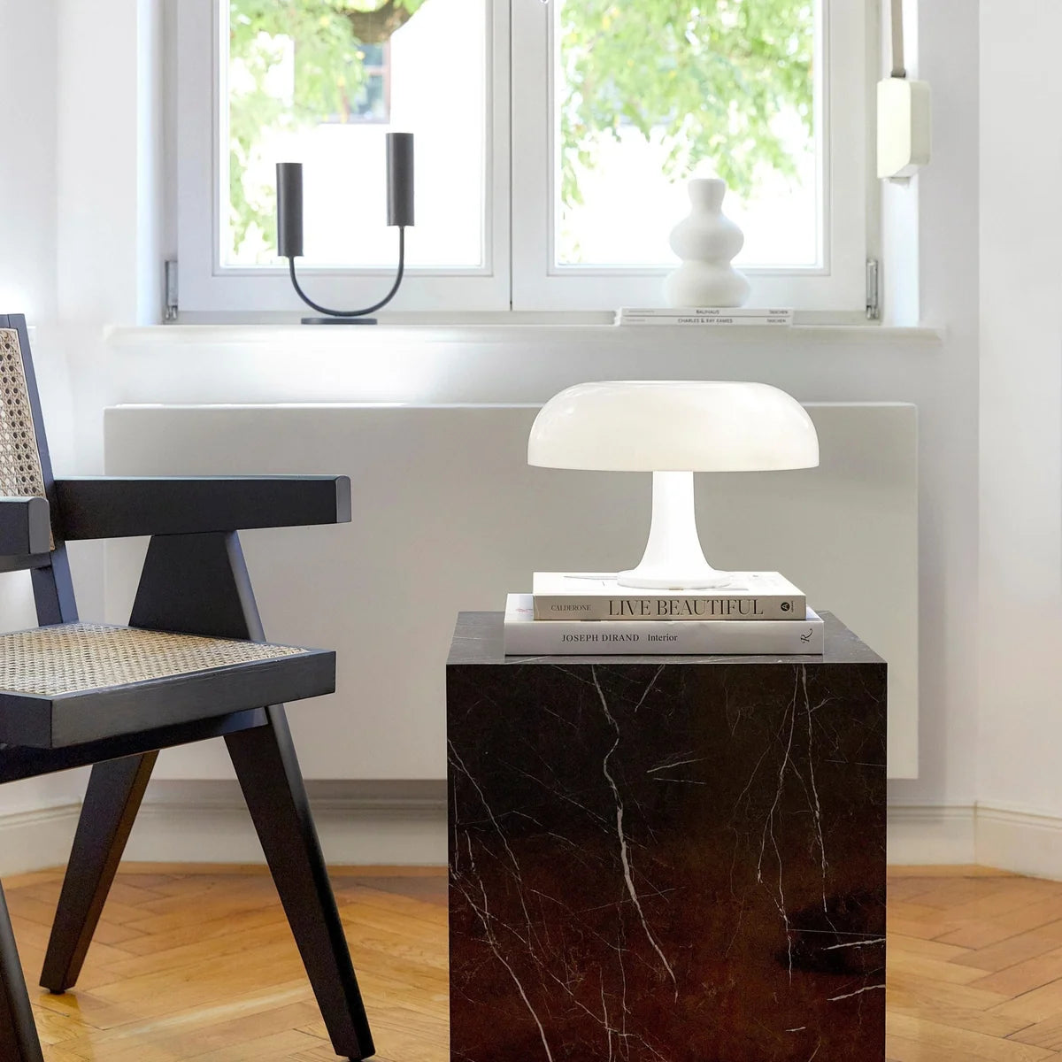 MushGlow – Retro Dimmable LED Mushroom Table Lamp – Warm White Bedside Light