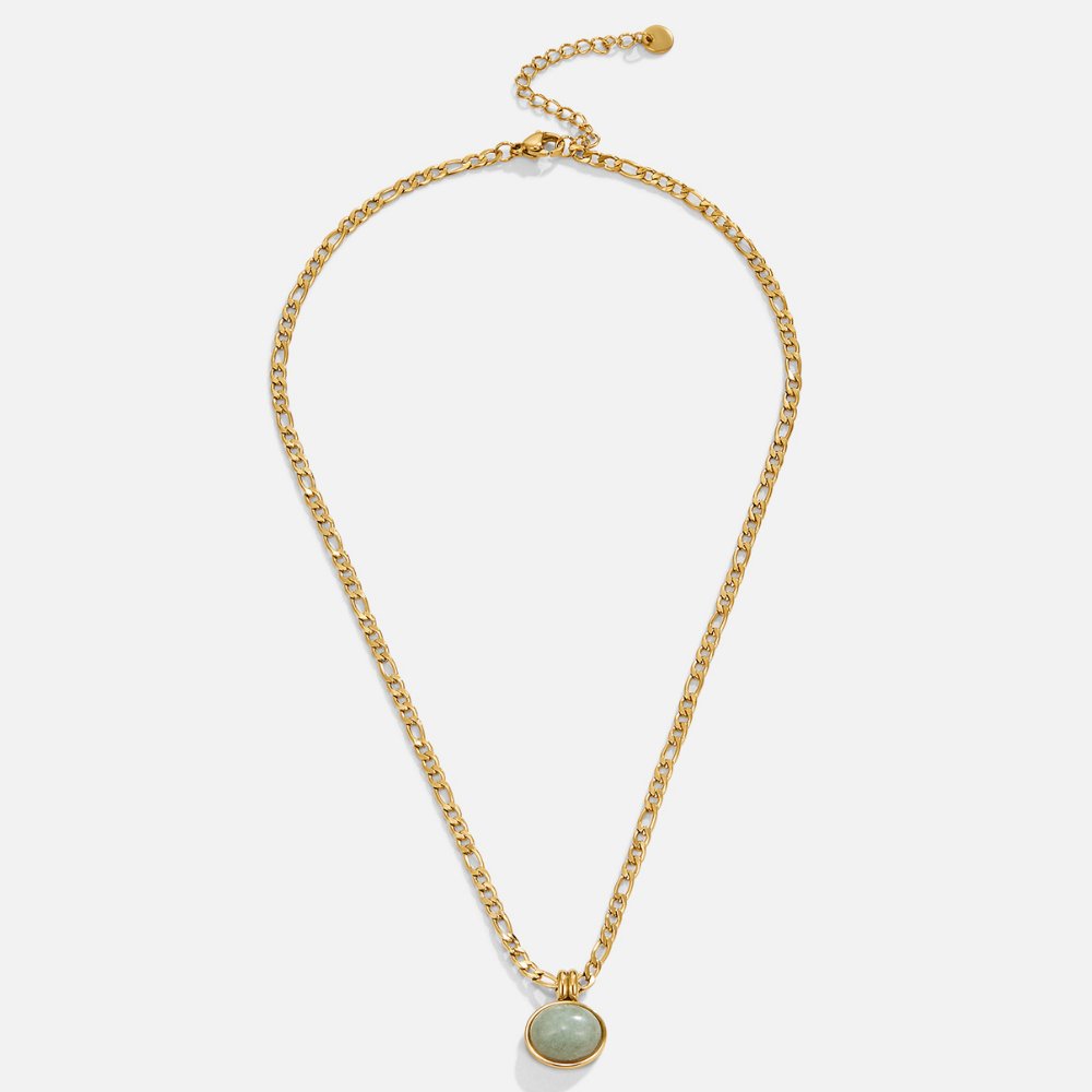 Natural Stone Pendant Necklace