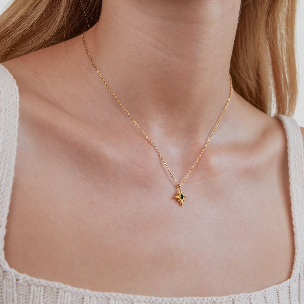 North Star Pendant Necklace