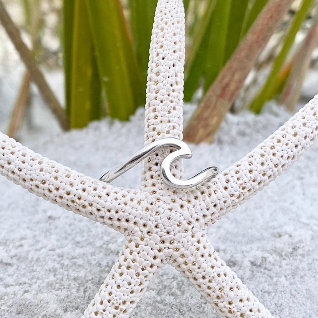 Ocean Wave Open Ring