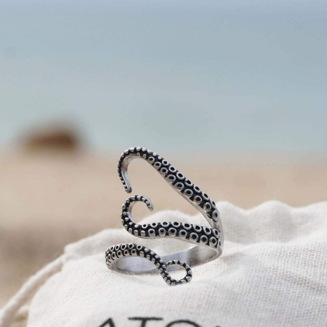 Octopus Wrap Statement Ring