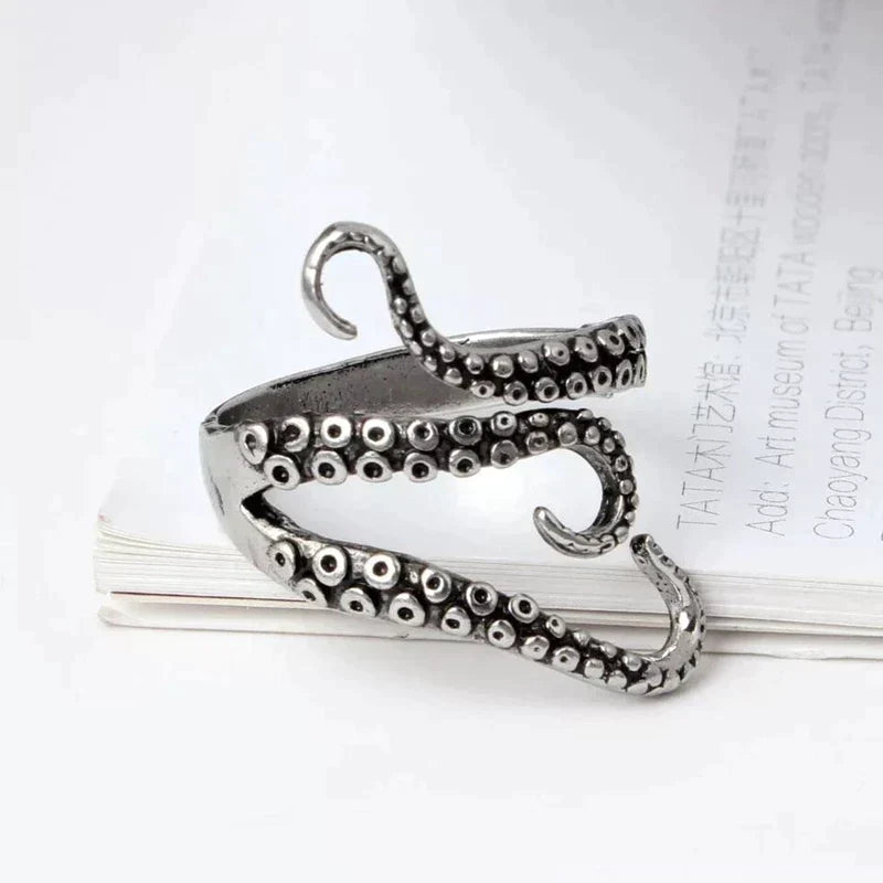Octopus Wrap Statement Ring