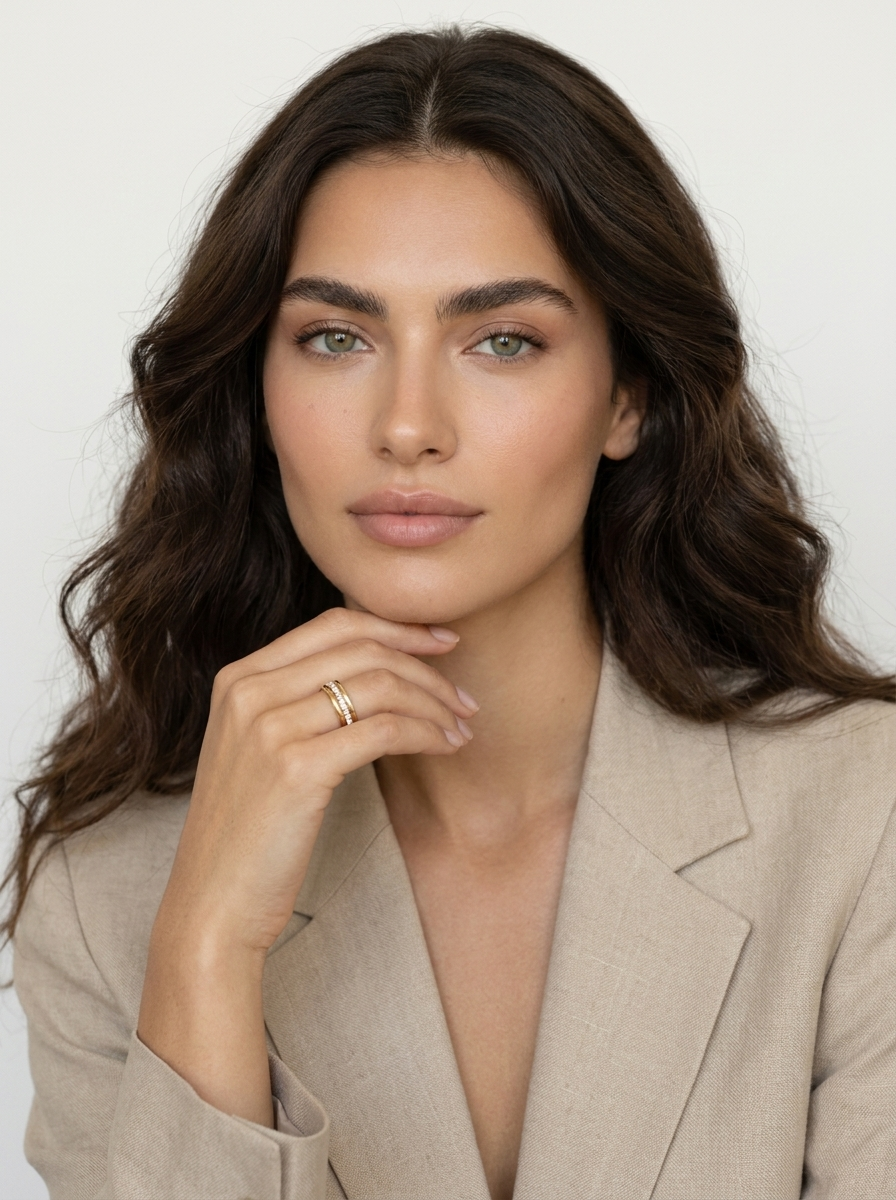 Pave Crystal Band Ring - Vivienne