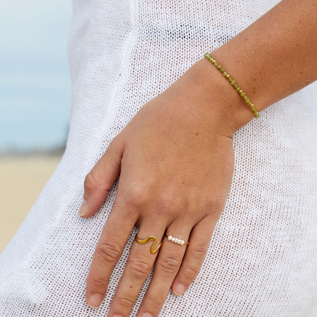 Pearl Beaded Ring