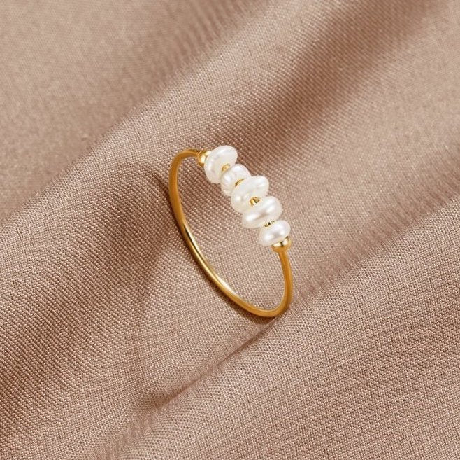 Pearl Beaded Ring