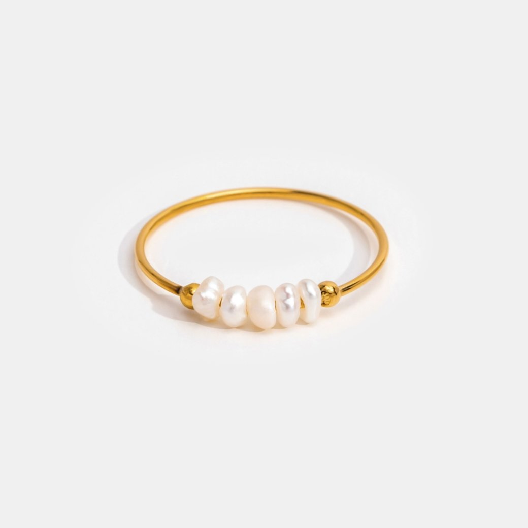 Pearl Beaded Ring