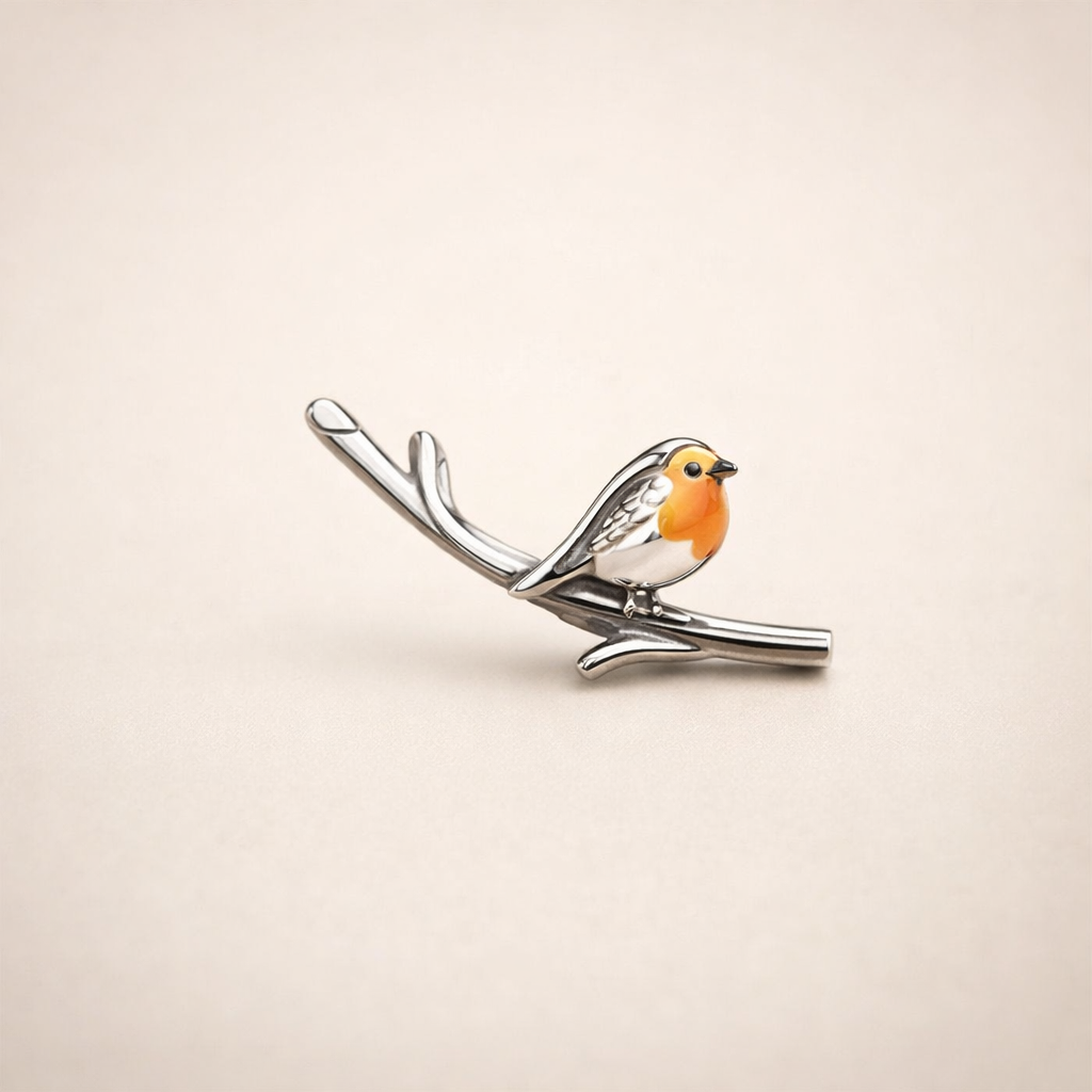 Robin Bird Brooch