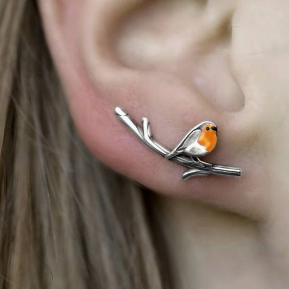 Robin Bird Brooch