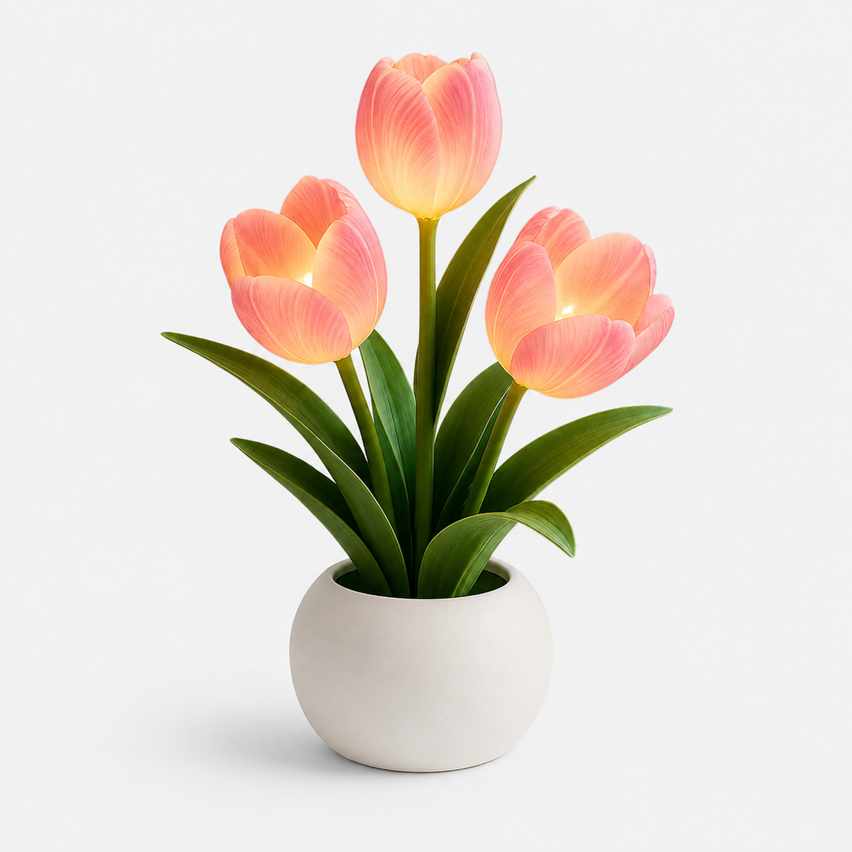 TulipaGlow – Warm White LED Tulip Decorative Lamp