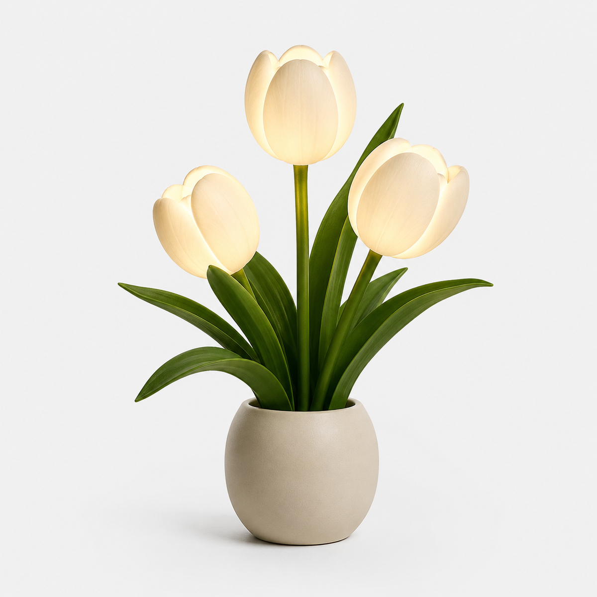 TulipaGlow – Warm White LED Tulip Decorative Lamp
