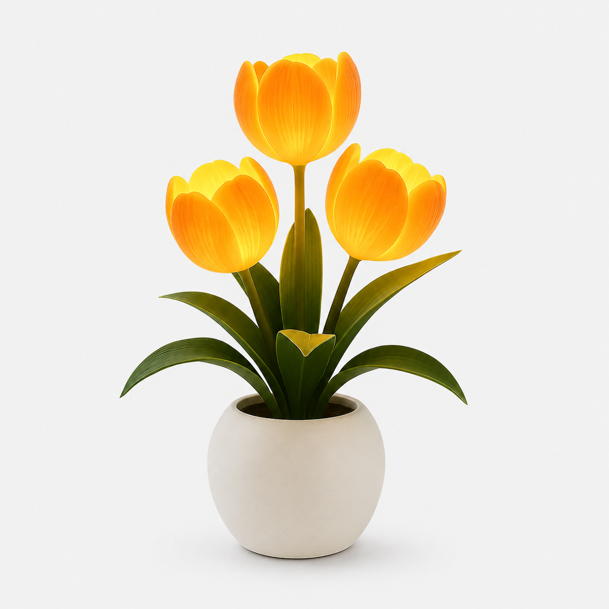 TulipaGlow – Warm White LED Tulip Decorative Lamp