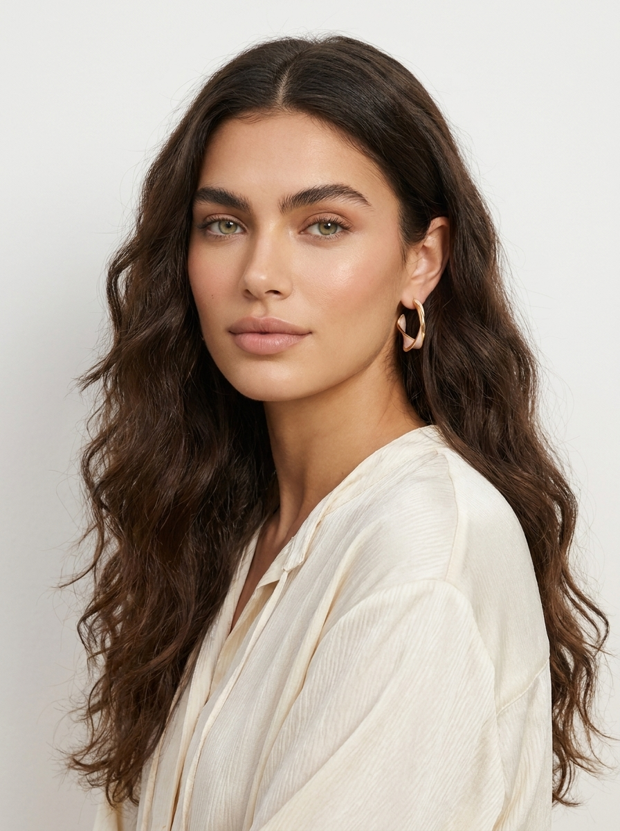 Twist Hoop Earrings