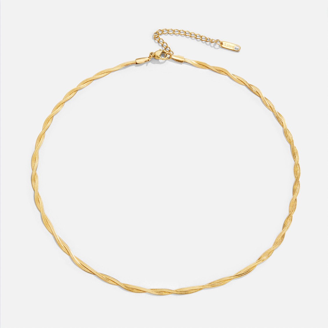 Twisted Rope Chain Necklace