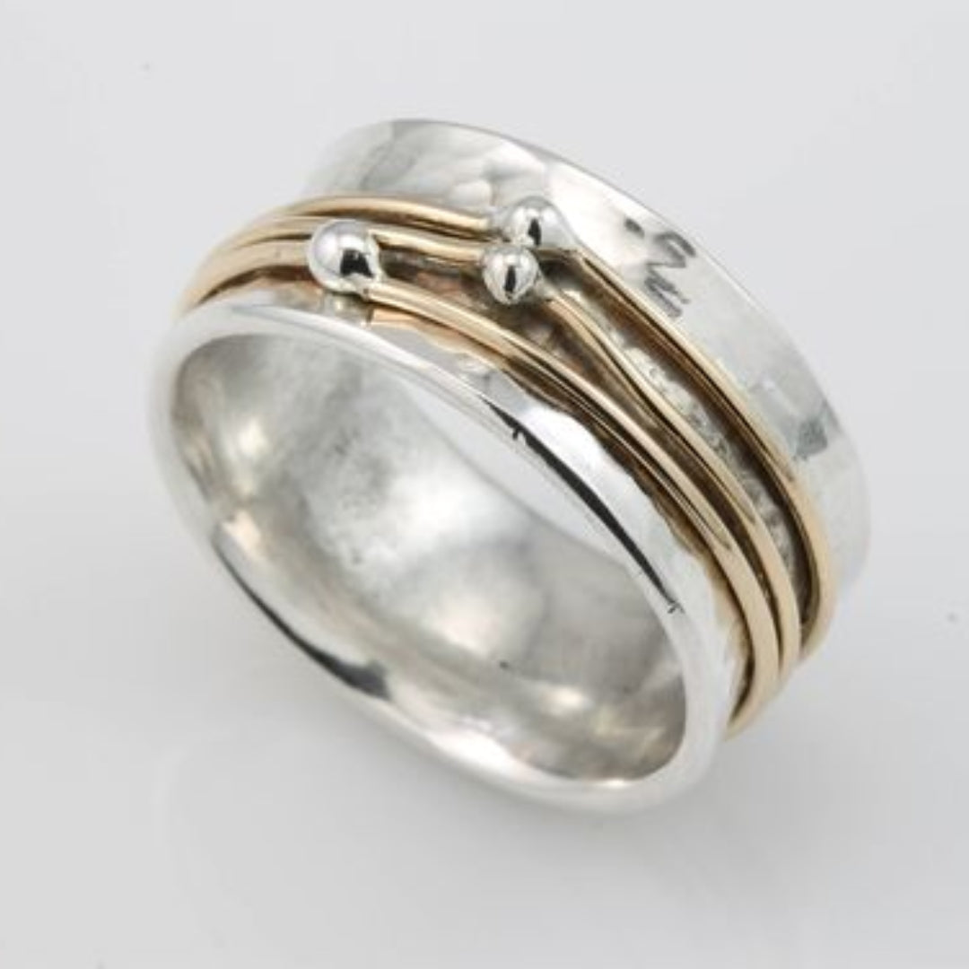 Two-Tone Wrap Ring
