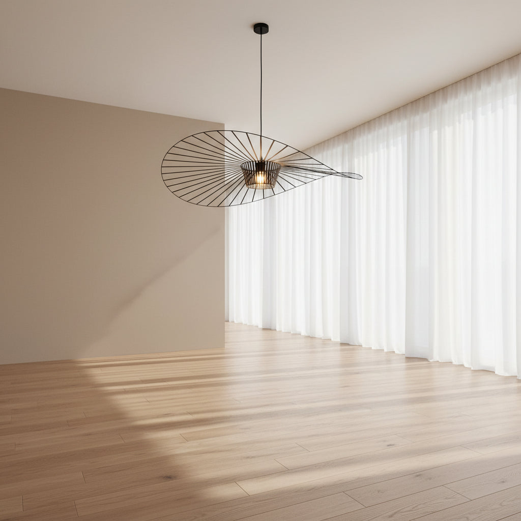 Vertigo Modern Straw Pendant Light
