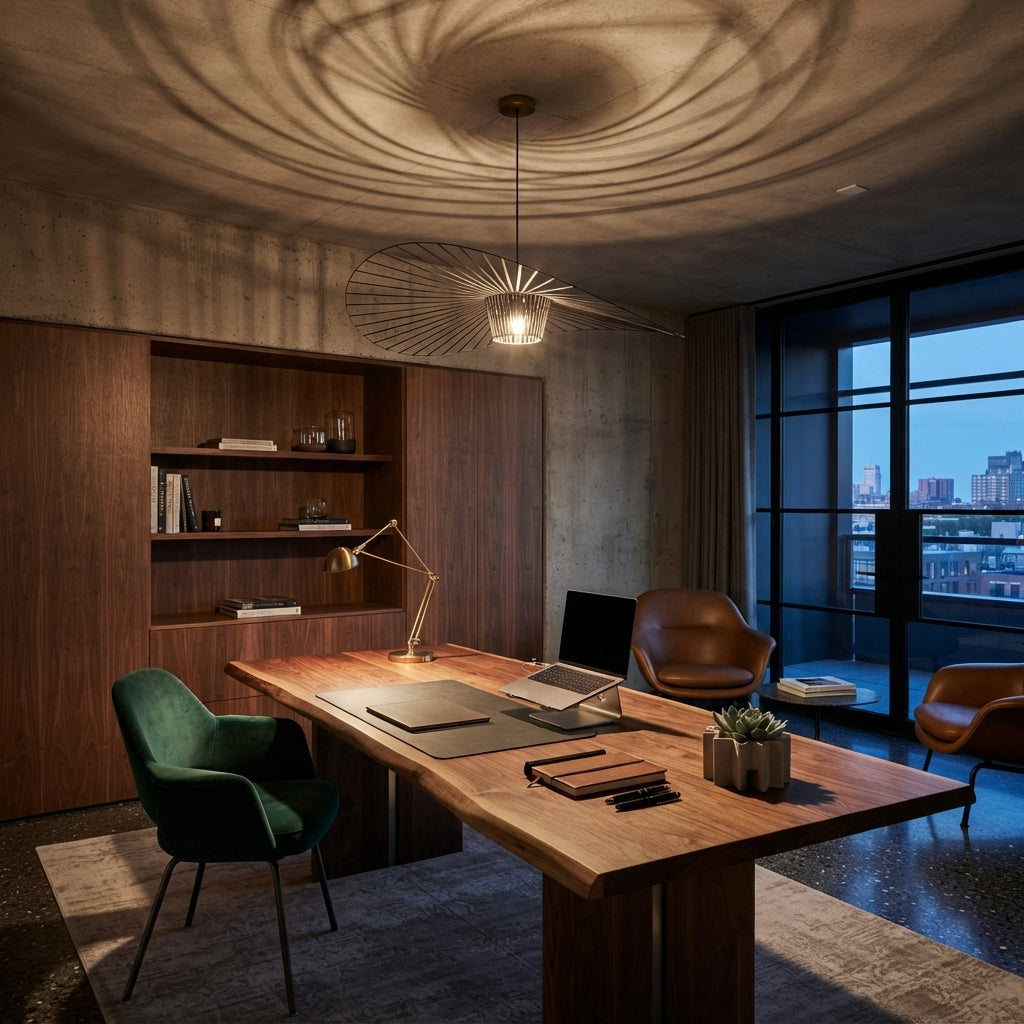 Vertigo Modern Straw Pendant Light