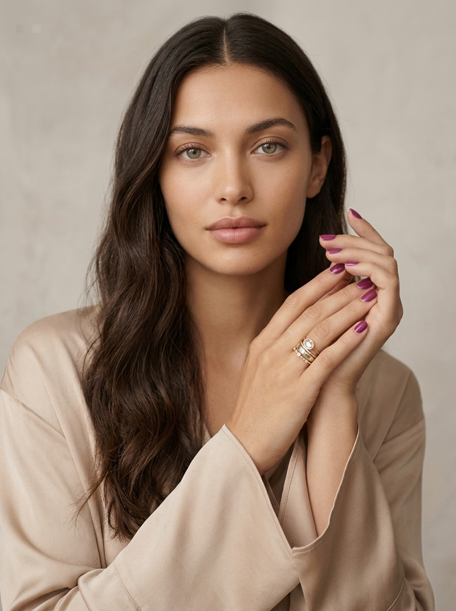Vintage Gold-Toned Ring Set – Livia