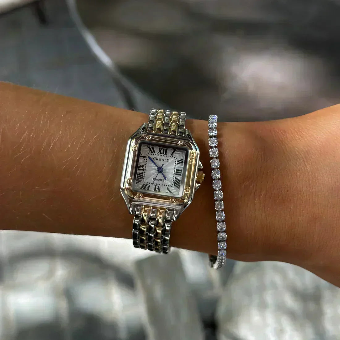 Vintage Square Bracelet Watch