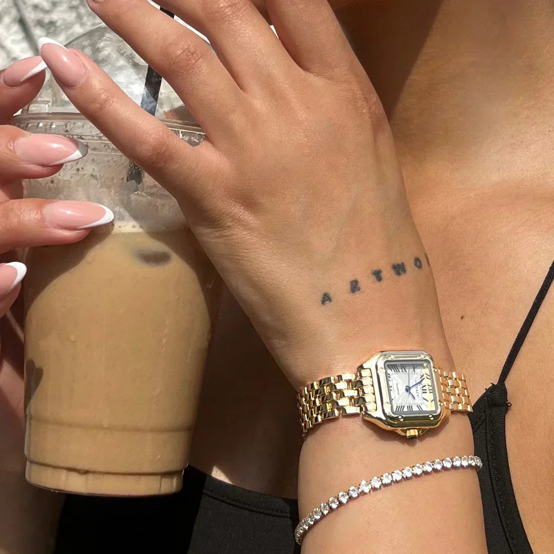 Vintage Square Bracelet Watch
